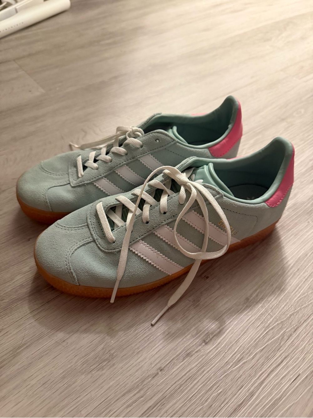 Light Teal and Pink Women's Adidas